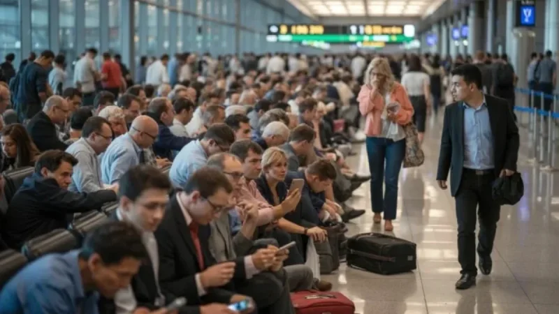 Flight Disruptions at Boston Logan Leave Passengers Stranded Across Major US Cities