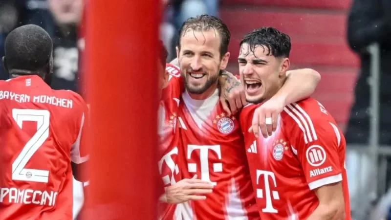Harry Kane’s Brace Strengthens Bayern Munich’s Bundesliga Lead