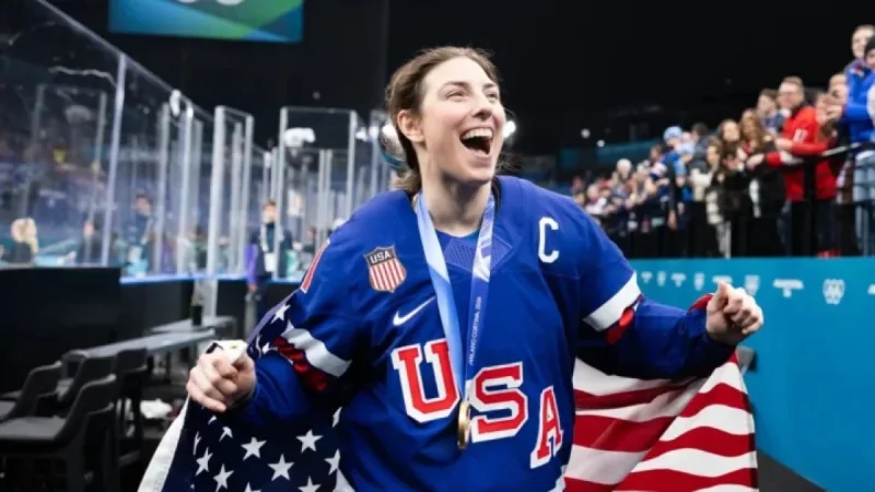 Hilary Knight More Nervous Proposing to Girlfriend Than Playing Gold Medal Game