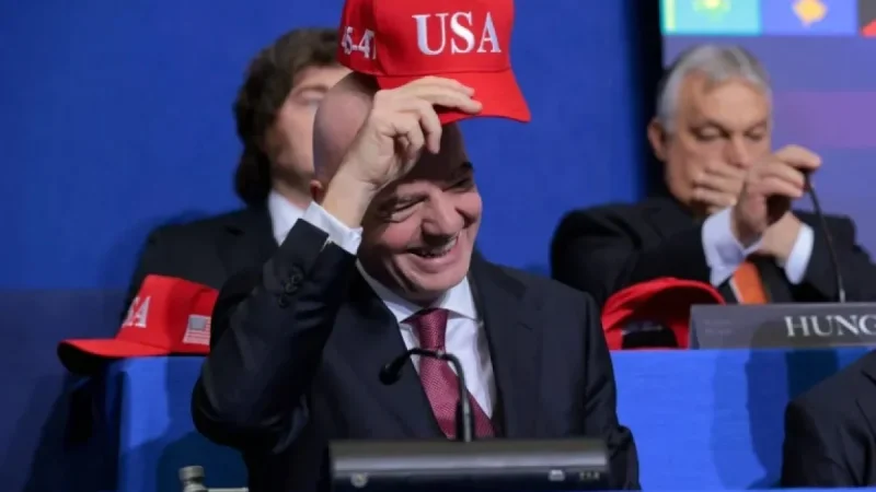 IOC Probes FIFA President Infantino’s Trump Hat Incident and Collaboration