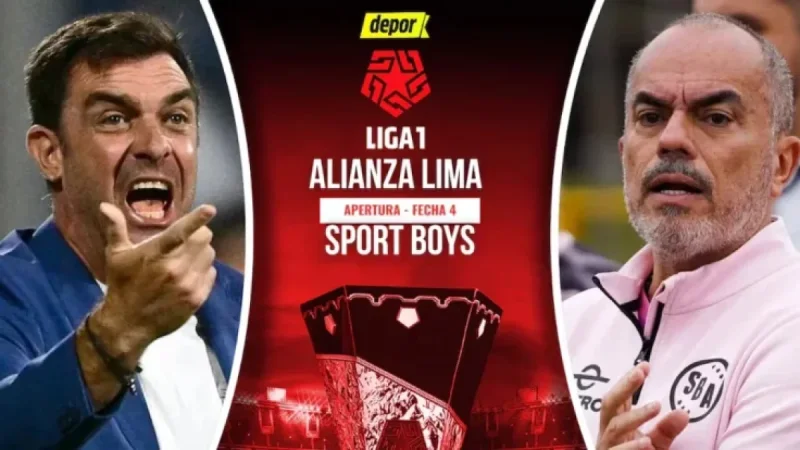 Live: Alianza Lima vs. Sport Boys – Minute-by-Minute via Liga 1 MAX