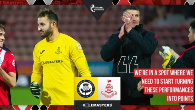 Partick Thistle Battles Airdrieonians in Thrilling Matchup
