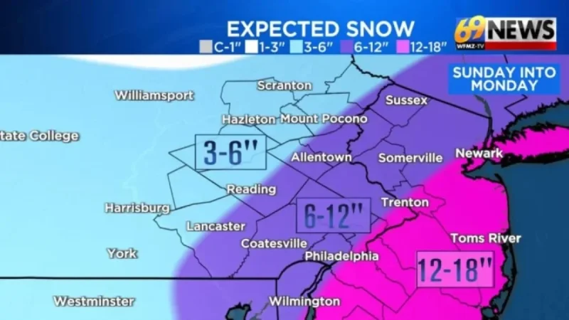 Sunday Nor’easter Update: Snowfall Predictions and Unanswered Weather Questions