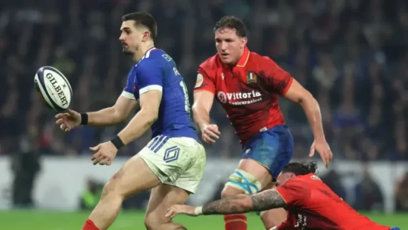 France Triumphs Over Italy, Remains Unbeaten in Six Nations Tournament