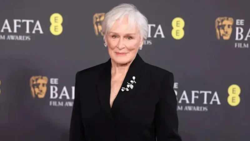 Glenn Close Dazzles in Chic Floral Outfit at BAFTAs