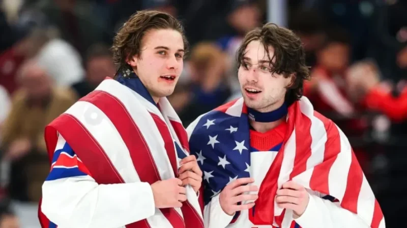 Jack Hughes Leads U.S. Men’s Hockey to First Olympic Gold Since 1980