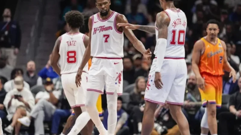 Kevin Durant Lauds Jabari Smith’s Small-Ball Expertise