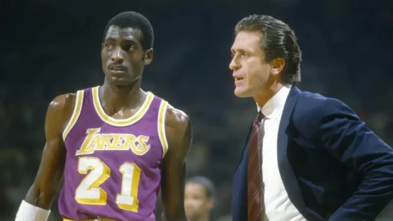 Pat Riley Honored with Iconic Statue Outside Lakers Arena