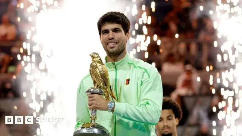 Qatar Open: Alcaraz Dominates Fils in 50-Minute Title Win