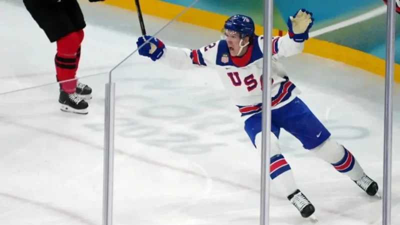 Team USA Wins Gold Over Canada in Overtime, First Since ‘Miracle on Ice’