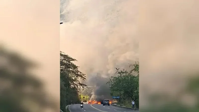 Traffic Incidents and Vehicle Fires Reported in Puerto Vallarta