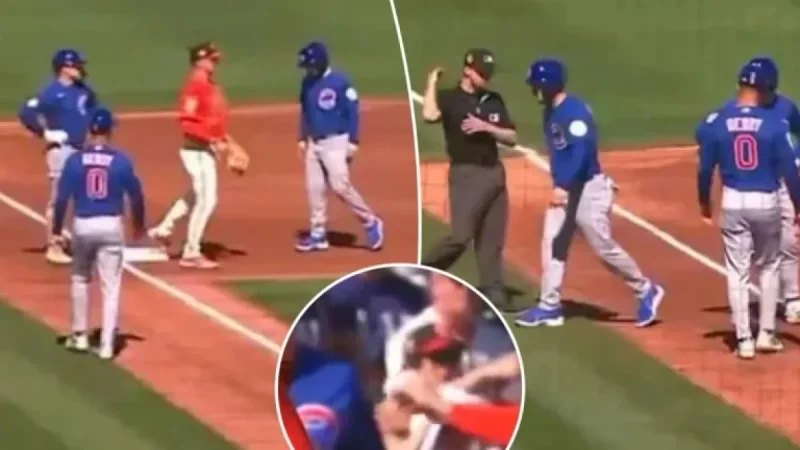 Giants Execute Triple Play After Cubs Rookie Commits Costly Error