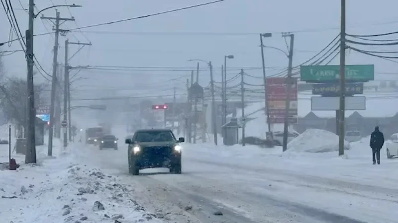 ‘Hazardous Winter Conditions Expected in P.E.I. Starting Monday’
