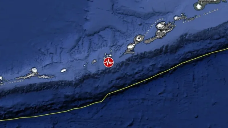 M6.1 Earthquake Strikes Fox Islands, Aleutian Islands, Alaska