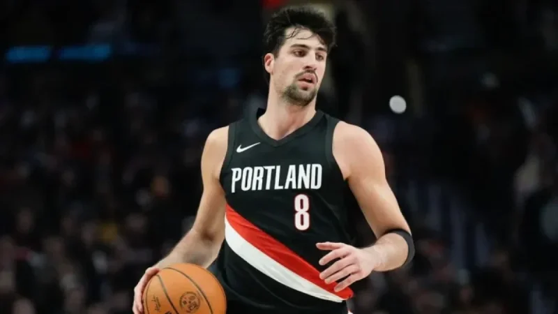 Trail Blazers’ Deni Avdija Exits Suns Match with Back Injury