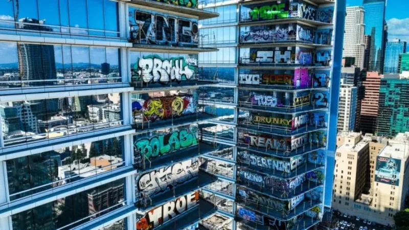 Buyer Found for Oceanwide Plaza’s Notorious Graffitied Towers