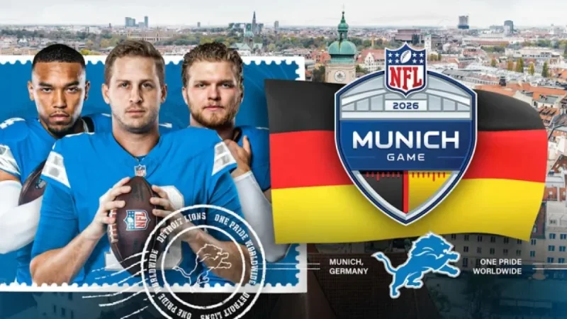 Detroit Lions Set for 2026 International Game in Munich