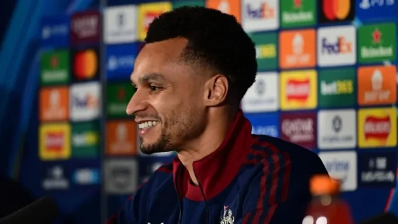 Jacob Murphy Celebrates First Champions League Goal Before Qarabağ Match