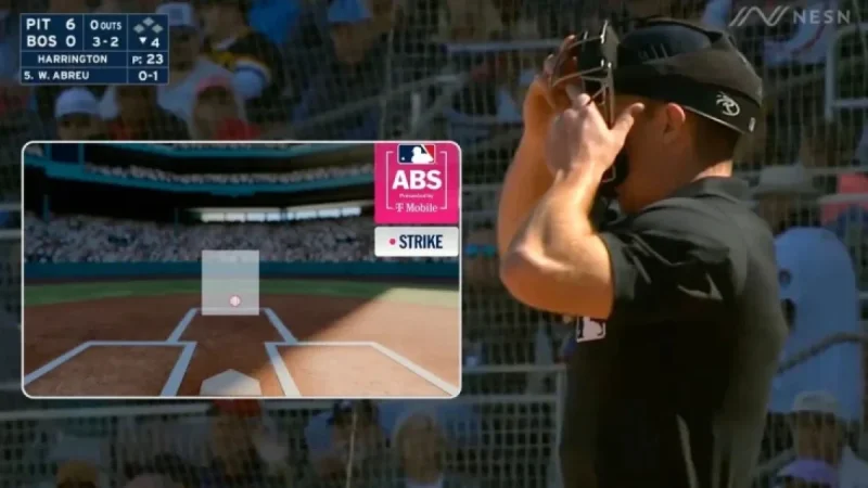 ABS System Embarrasses Umpire at Spring Training Match