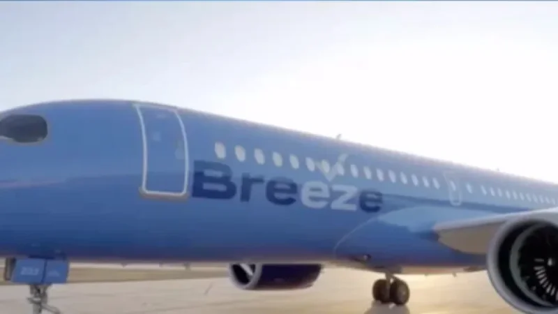 Breeze Airways Launches Flights to Two New Destinations from Myrtle Beach