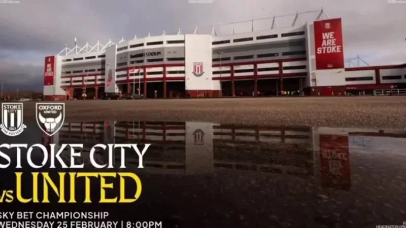 Stoke City Hosts Oxford United: Match Preview