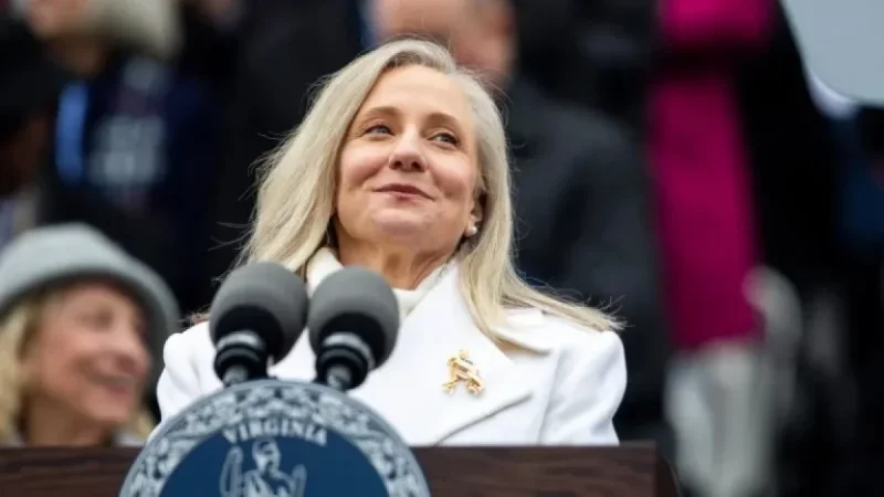 Virginia Gov. Abigail Spanberger Prepares State of the Union Response