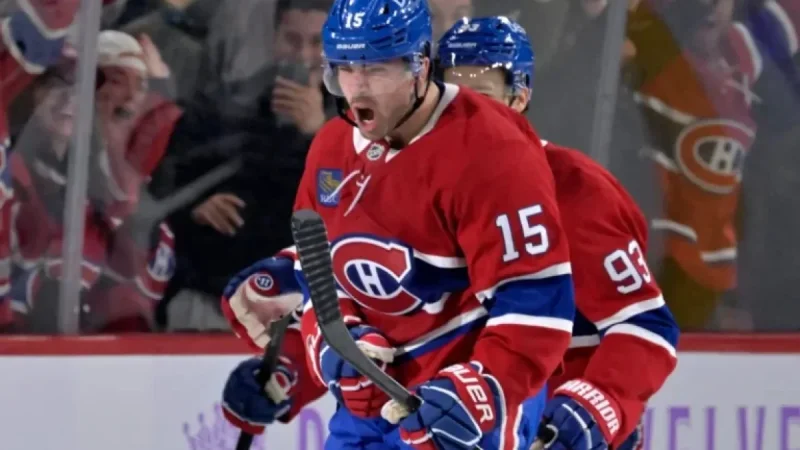 Alex Newhook Returns for Canadiens’ First Game Since November