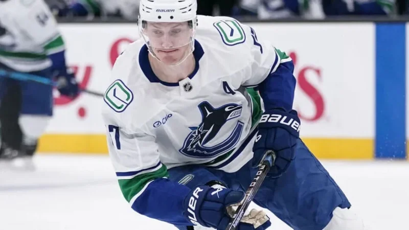 Canucks Bench Myers for Roster Management Reasons
