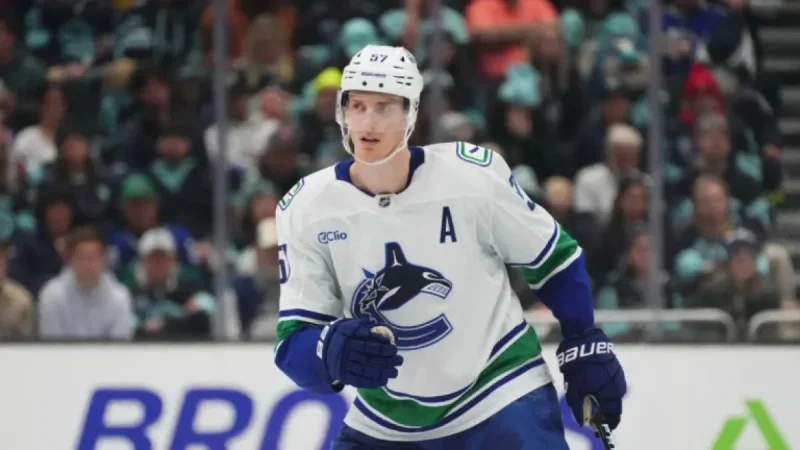 Canucks Bench Tyler Myers Against Jets Due to Trade Plans