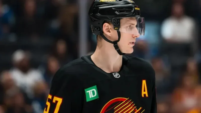 Canucks Bench Tyler Myers vs. Winnipeg Due to Trade Considerations