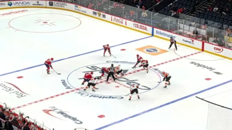 Caps Triumph Over Flyers 3-1 After Olympic Break
