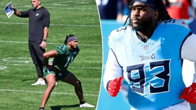 Jets Trade Jermaine Johnson to Titans for T’Vondre Sweat