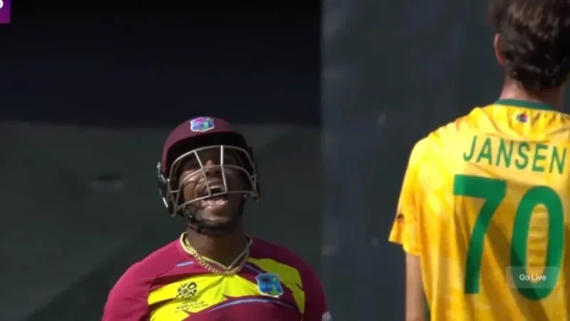 Matthew Forde Smashes Marco Jansen, Sparks T20 World Cup Altercation