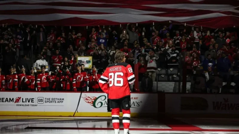Olympic Hero Jack Hughes Receives Thunderous Welcome in New Jersey Return