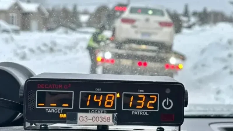 Ontario Driver Speeds Before Canada-U.S. Gold-Medal Game, Police Report