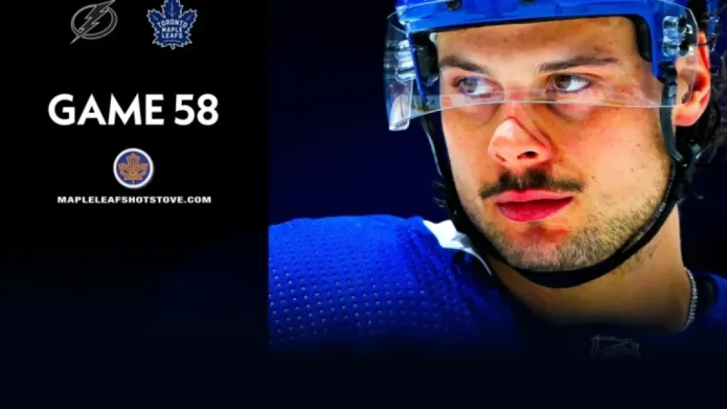 Toronto Maple Leafs vs. Tampa Bay Lightning: Game 58 Preview & TV Details