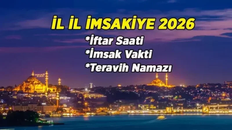 Istanbul, Ankara, Izmir Iftar and Suhoor Timings for February 27, 2026
