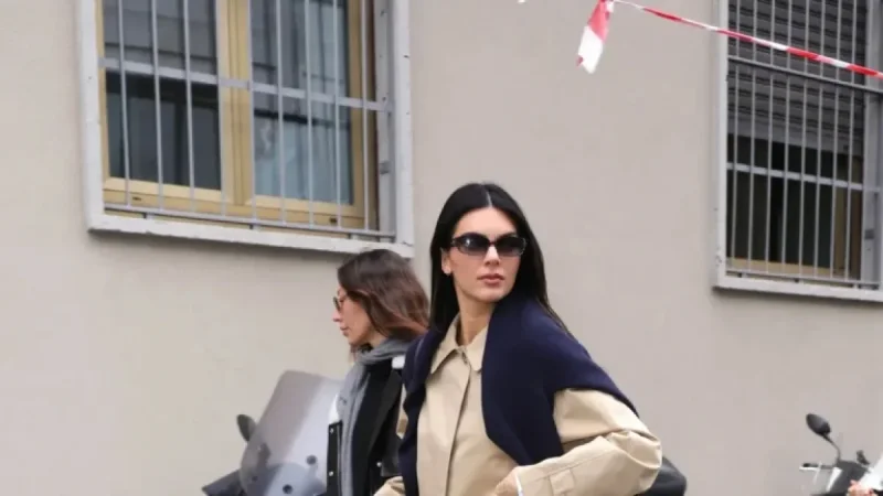 Kendall Jenner and Bella Hadid Showcase Off-Duty Styles at Milan Fashion Week