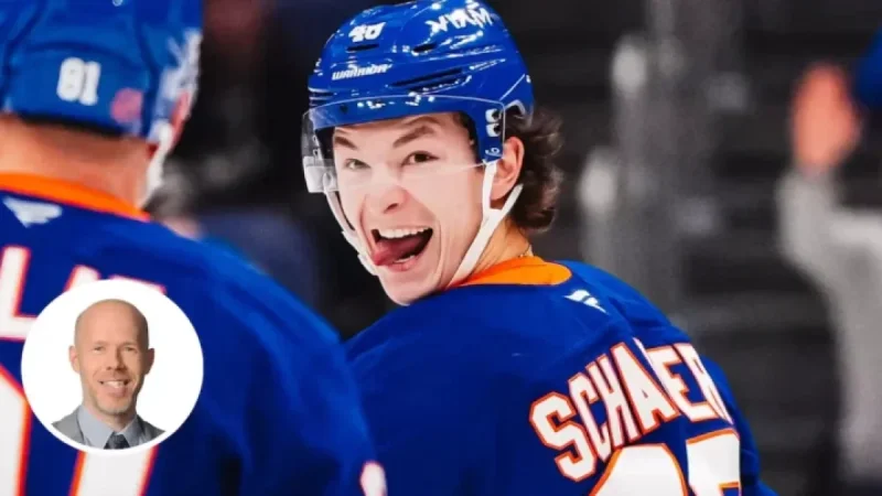 Matthew Schaefer Arrives in Montreal Like a Rockstar