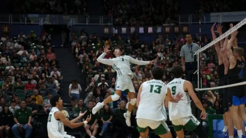 Men’s Volleyball Defeats BYU in Series Opener