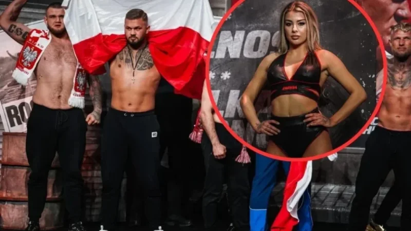 Ring Girls Dazzle in Skimpy Outfits at Gromda 24 Weigh-In