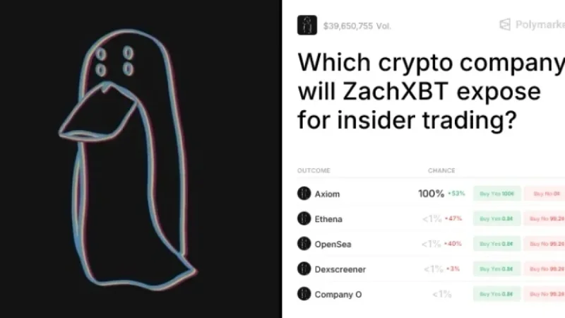 ZachXBT Targets Insider Trading at Leading Crypto Company