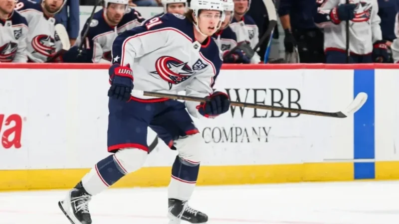 Blue Jackets Demand More from Second Line, Bench Kent Johnson