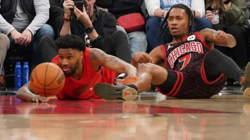Bulls Fall to Right Opponent in Portland on Tough Night