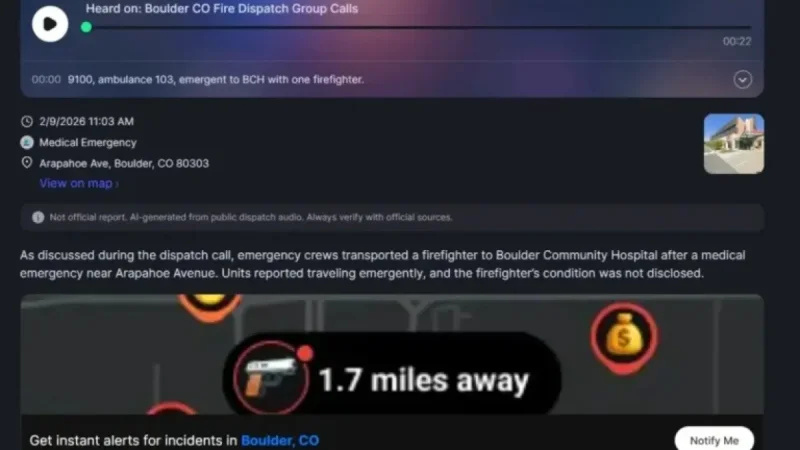 False AI Alerts: Boulder County Residents Warned of Nonexistent Fires, Shootings