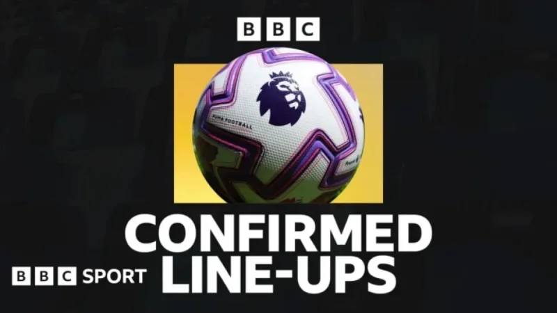 Leeds vs Man City: Official Team Lineups Revealed