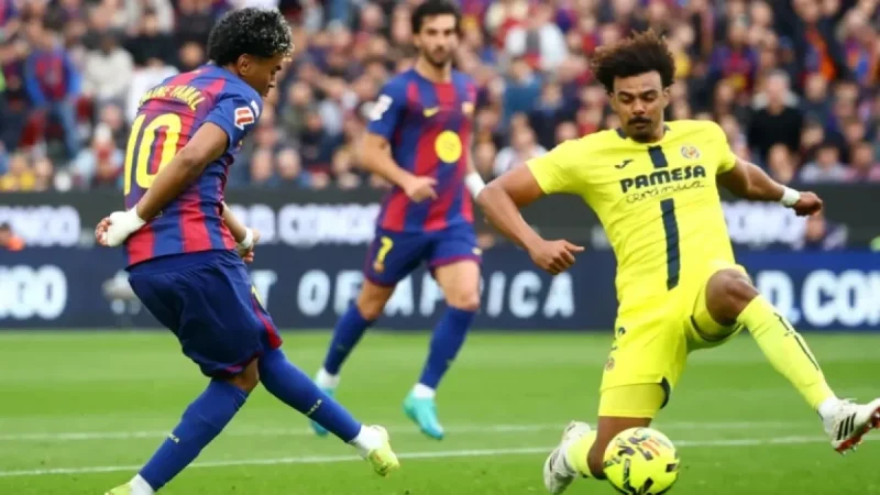 Live: Barcelona Faces Villarreal in La Liga Showdown