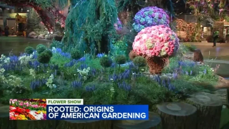 Philadelphia Flower Show 2026 Dazzles Visitors with Vibrant Blooms