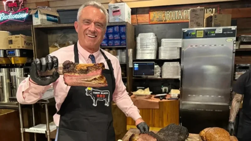 RFK Jr Highlights Texas BBQ Eatery on Health Tour for ‘Real Food’