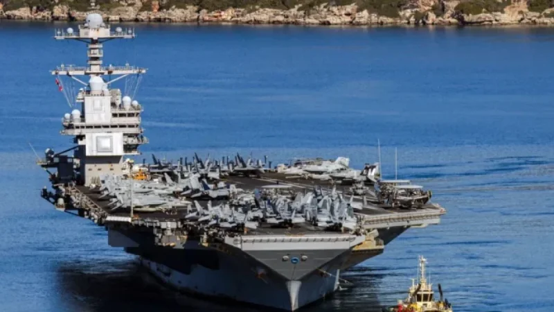 Second U.S. Aircraft Carrier Moves Towards Middle East Amid Stalled Iran Nuclear Deal